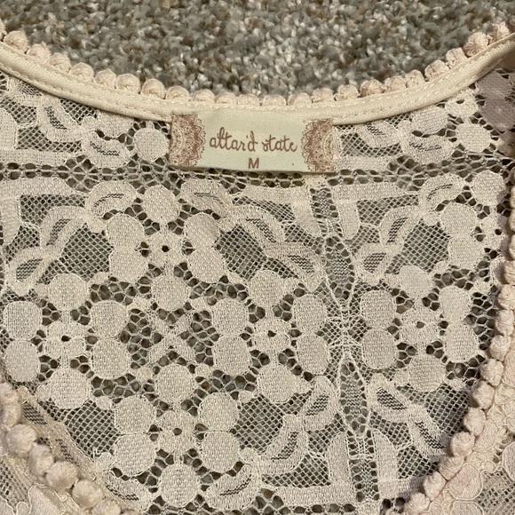 Altar’d State lace bohemian lined tanktop sundress, size medium - Picture 2 of 10